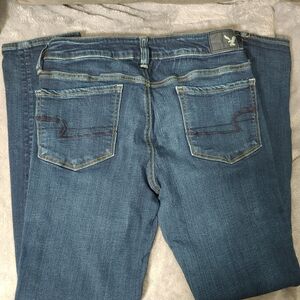American Eagle Outfitters Dark Blue Boot Cut Jeans